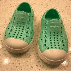 Natives Mint Galaxy Jefferson Rubber Shoes